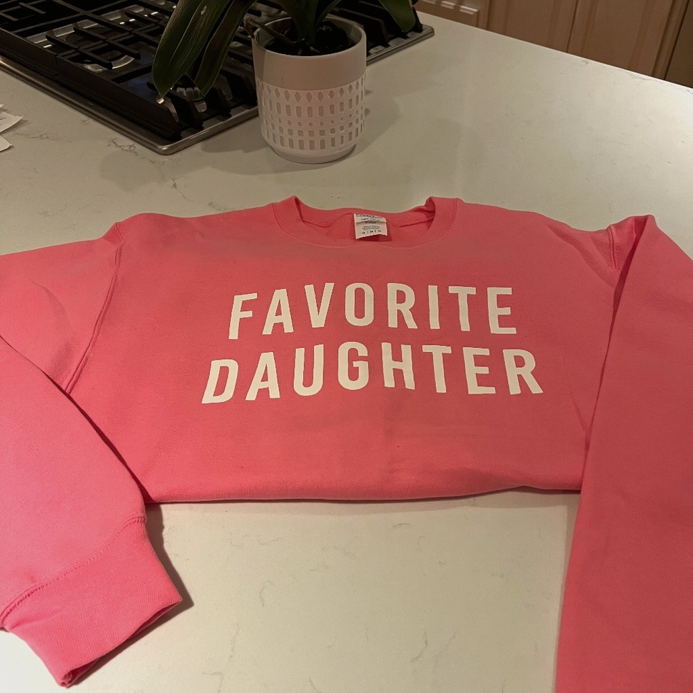 Favorite Daughter - Brand New! Never Worn! - Neon Pink Sweatshirt